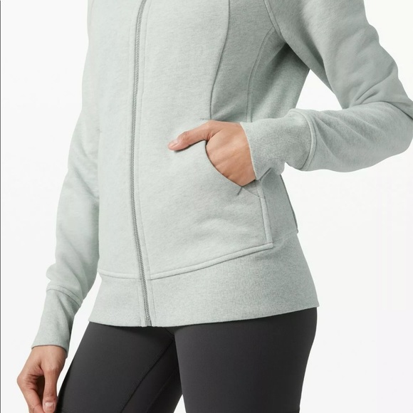 Lululemon island mist hoodie sz 8 + free gift - Picture 2 of 4